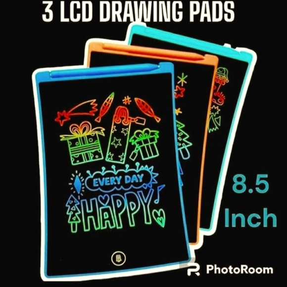🖌️🎨NEW Colorful LCD Writing Tablet 8.5 Inch-3 Count - Picture 1 of 8